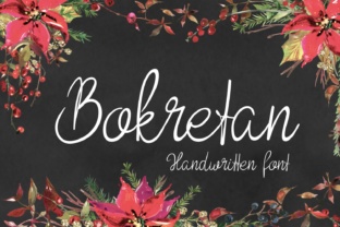 Bokretan: A Handwritten Font for Digital Branding