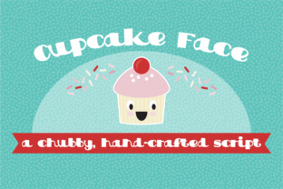 Cupcake Face: A Playful Script Font for Makers