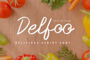 Delfoo: The Handwritten Typeface for Scroll-Stopping Social Content