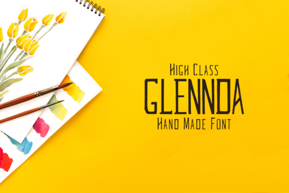 Glennda Family: A Handwritten Font for Modern Web Design