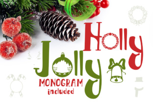 Holly Jolly Font: A Festive Typeface for Branding