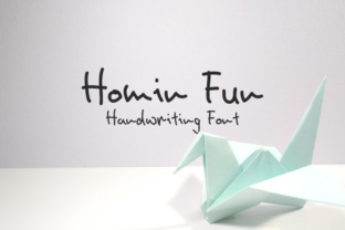 Homin Fun: A Handwritten Typeface for Editorial Charm