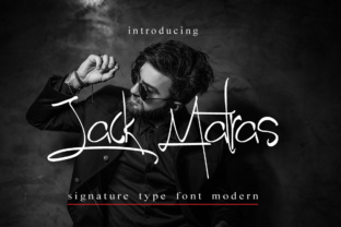 Jack Matras: A Modern Signature Font for Branding