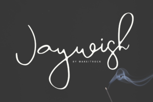 Jaywish: A Handwritten Font for Makers