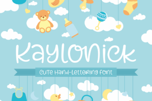 Kaylonick: A Soft Hand-Lettered Font for Clear Campaigns