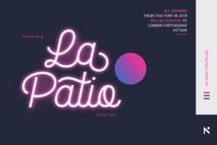 La Patio: A Script Font for Modern Branding