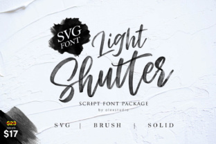 Light Shutter Font for Professional Branding