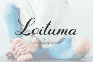 Loituma: A Handmade Script Font for Branding