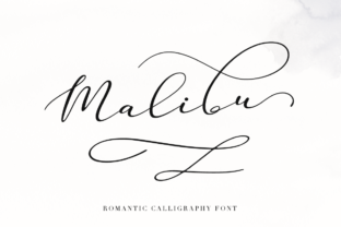 Malibu: A Fresh Script Font for Handmade Brands