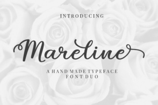 Mareline Duo: A Handwritten Typeface for Editorial Warmth