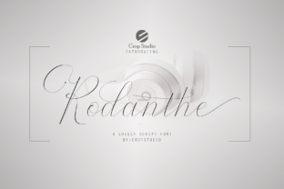 Rodanthe Duo: A Modern Script Typeface for Editorial Design