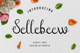 Sellebeew: A Graceful Script Font for Editorial Design
