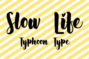 Slow Life: A Handwritten Typeface for Editorial Calm